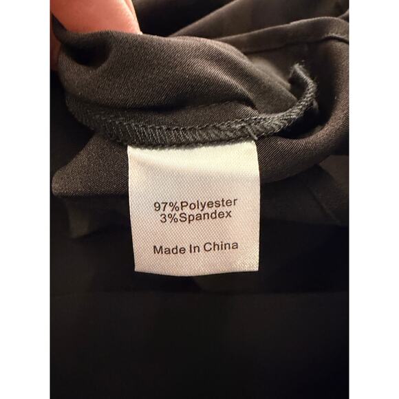 Tuckernuck Black Mason Sleeveless Blouse with Bow Detail, Size XL, NEW - Picture 8 of 10